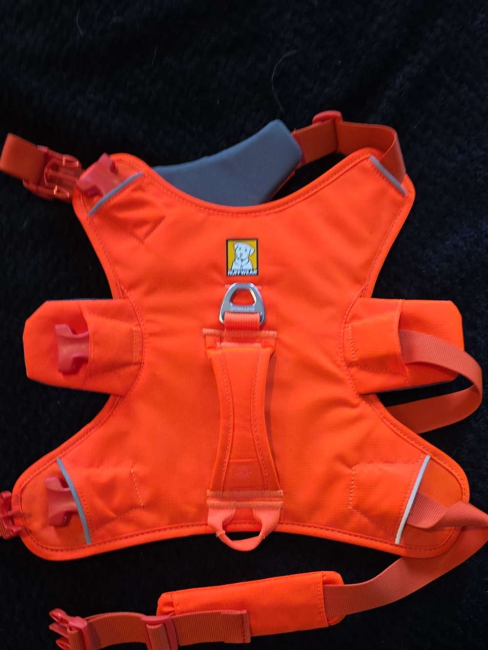 Ruffwear -Visibility Orange Dog Harness - Safety Front-Clip